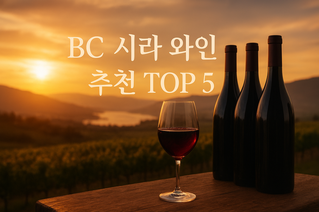 캐나다 오카나간 밸리 BC 시라(Syrah) 와인 추천 TOP5 이미지
