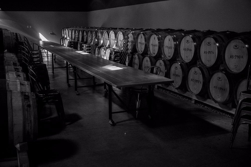 샌드힐 와이너리 프라이빗 디너 테이블